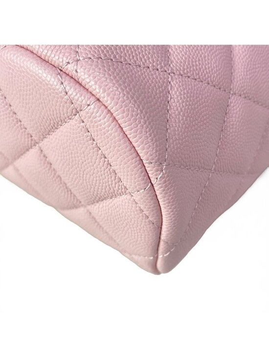 Chanel Backpack Quilted Light Pink main image 11